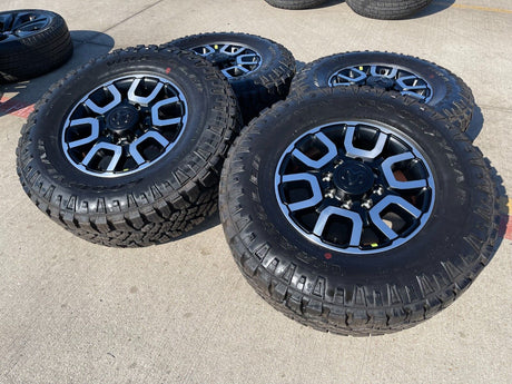 18" Ram 2500 3500 LARAMIE OEM wheels rims 2694 tires 2023 2024 2025 NEW Texas Truck Tire