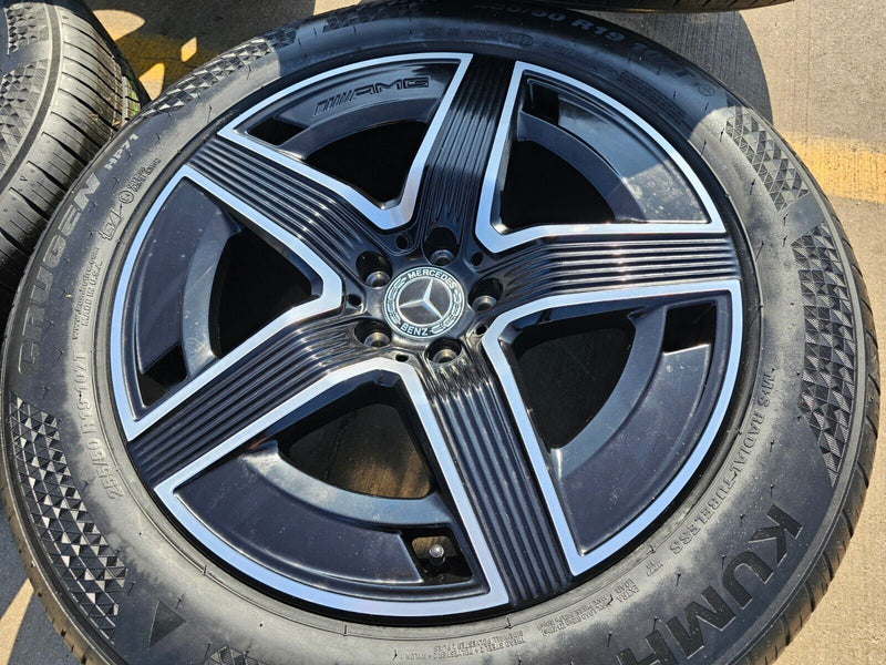 19" Mercedes GLC300 AMG C E S Class OEM 85911 85912 wheels rims 2023 2024 NEW Texas Truck Tire