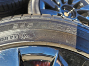 20" Tesla Model Y OEM INDUCTION wheels rims 2022 2023 2024 2025 2026 GOODYEAR Texas Truck Tire