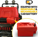 2023 12V Children's Jeep Dual-Seater Ride On Kids Vehicle Truck with Remote Control, 3 Gears, Melodies.
