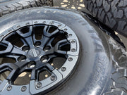 17" Ford F-150 Raptor Bronco R OEM BEADLOCK 51222 rims wheels 37" 2024 2025 NEW Texas Truck Tire