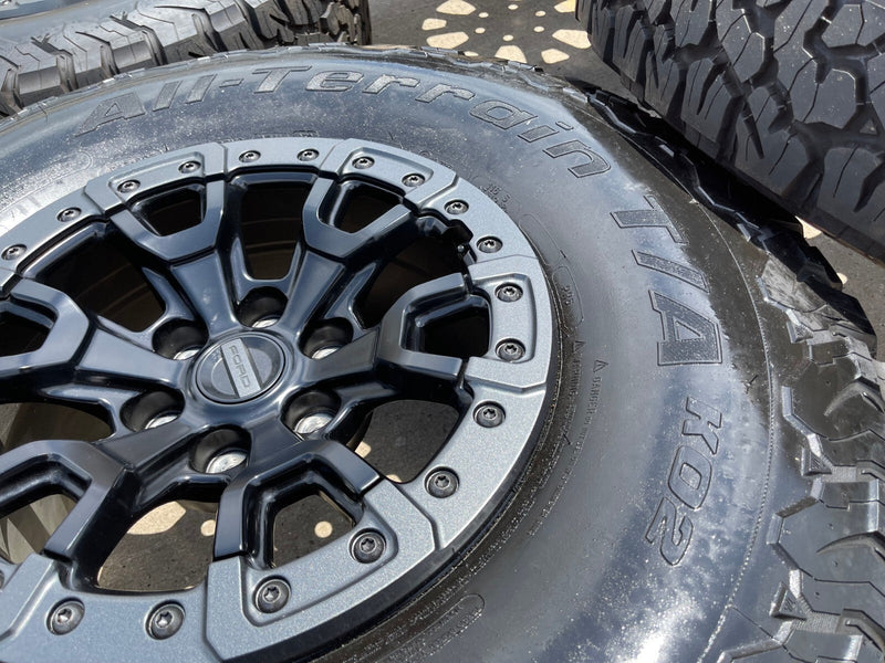 17" Ford F-150 Raptor Bronco R OEM BEADLOCK 51222 rims wheels 37" 2024 2025 NEW Texas Truck Tire