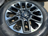 20" Toyota Tundra Platinum OEM wheels rims 95295 75276 Sequoia 2024 2025 NEW Texas Truck Tire