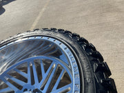 24x14 Xtreme Forged 009 wheels rims Chevy RAM 1500 Tacoma -76 6x139 6x5.5 35" Texas Truck Tire