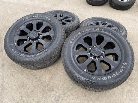 20" Dodge Ram 2500 3500 LARAMIE OEM 2700 wheels rims 2024 2025 2026 2027 NEW Texas Truck Tire