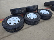 (5) 17" Ford Bronco wheels rims 95292 10383 SASQUATCH Ranger 2024 2025 2026 NEW Texas Truck Tire