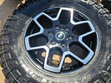18" Ford Ranger Bronco wheels rims 95213 tires 2022 2023 2024 2025 33" Texas Truck Tire