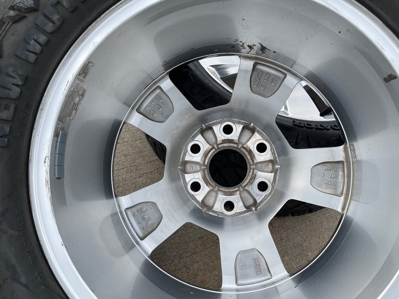 20" Chevy Silverado 1500 Tahoe Suburban OEM wheel rim 5652 tire spare Texas Truck Tire