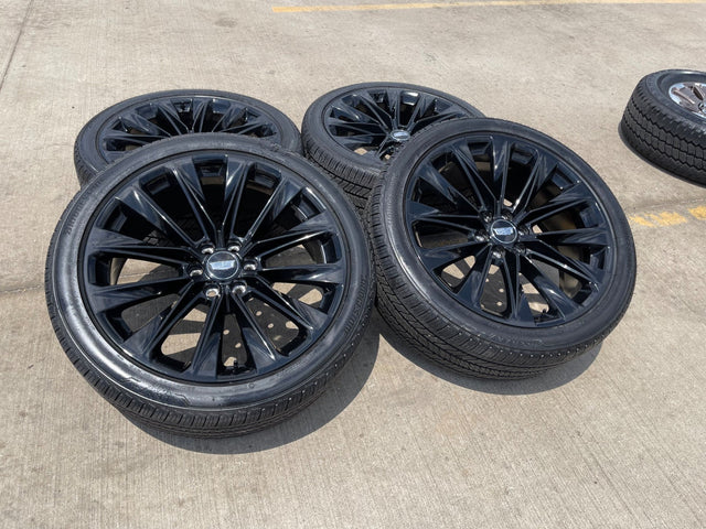24" Cadillac Escalade V OEM ONYX wheels rims 2022 2023 2024 2025 2026 NEW Texas Truck Tire