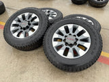 20" GMC Sierra AT4 Chevy Silverado 2500 3500 OEM 5960 5947 wheels rims GOODYEAR Texas Truck Tire