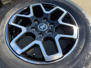 18" Ford Bronco wheels rims tires black 95213 Ranger 2023 2024 2025 2026 NEW Texas Truck Tire