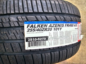 (1) 255/40/20 Falken Azenis FK460 A/S tire 255/40r20 NEW Texas Truck Tire