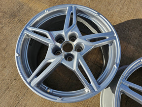 19" Chevy Corvette C8 OEM wheel rim 14007 96704 FRONT 2023 2024 2025 2026 NEW Texas Truck Tire