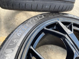 19" + 20" Chevy Corvette Z06 C8 OEM 14011 14012 wheels rims 2021 2023 2024 2025 Texas Truck Tire