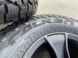 (5) 17" Jeep Wrangler Rubicon OEM 96226 wheels rims Gladiator FALKEN A/T3 NEW Texas Truck Tire