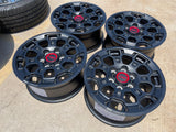 18" Toyota Tundra TRD BBS FORGED OEM black 95458 wheels rims Sequoia NEW Texas Truck Tire