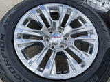 20" GMC Sierra Yukon Denali OEM 5917 wheels rims Chevy 2022 2023 2025 2026 NEW Texas Truck Tire