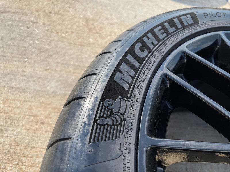20" 20x10 Ford Mustang GT Track Pack OEM Replica 10038 wheel rim REAR Texas Truck Tire