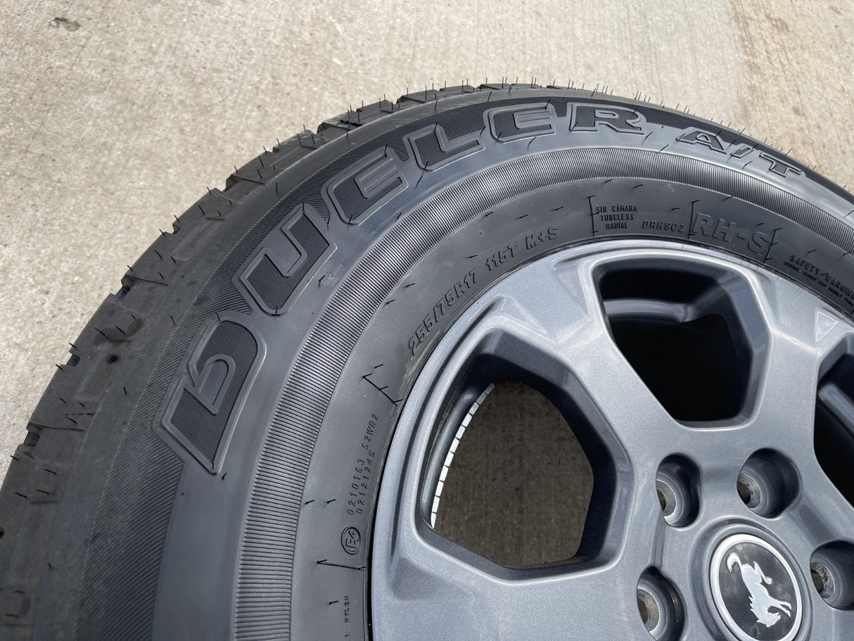 17" Ford Bronco wheel rim tire SPARE 10384 OEM Ranger 2023 2024 2025 2026 NEW Texas Truck Tire