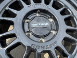 17x8.5 17" Method Racing MR318 Silverado RAM Tacoma wheels rims 6x139 6x5.5 35" Texas Truck Tire