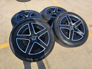 19" Mercedes GLC300 AMG C E S Class OEM 85911 85912 wheels rims 2023 2024 NEW Texas Truck Tire
