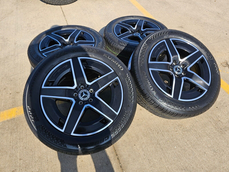 19" Mercedes GLC300 AMG C E S Class OEM 85911 85912 wheels rims 2023 2024 NEW Texas Truck Tire