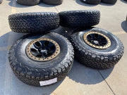 17" Ford F-150 Raptor OEM BEADLOCK rims wheels BRONZE 10459 95210 BFG 37" NEW Texas Truck Tire