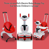 TOBBI 3-in-1 Robot Buggy Electric Car: The Perfect Gift for Toddlers with Remote Control
