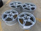 19" + 20" Chevy Corvette C8 OEM 14007 14008 wheels rims 2023 2024 2025 2026 Texas Truck Tire