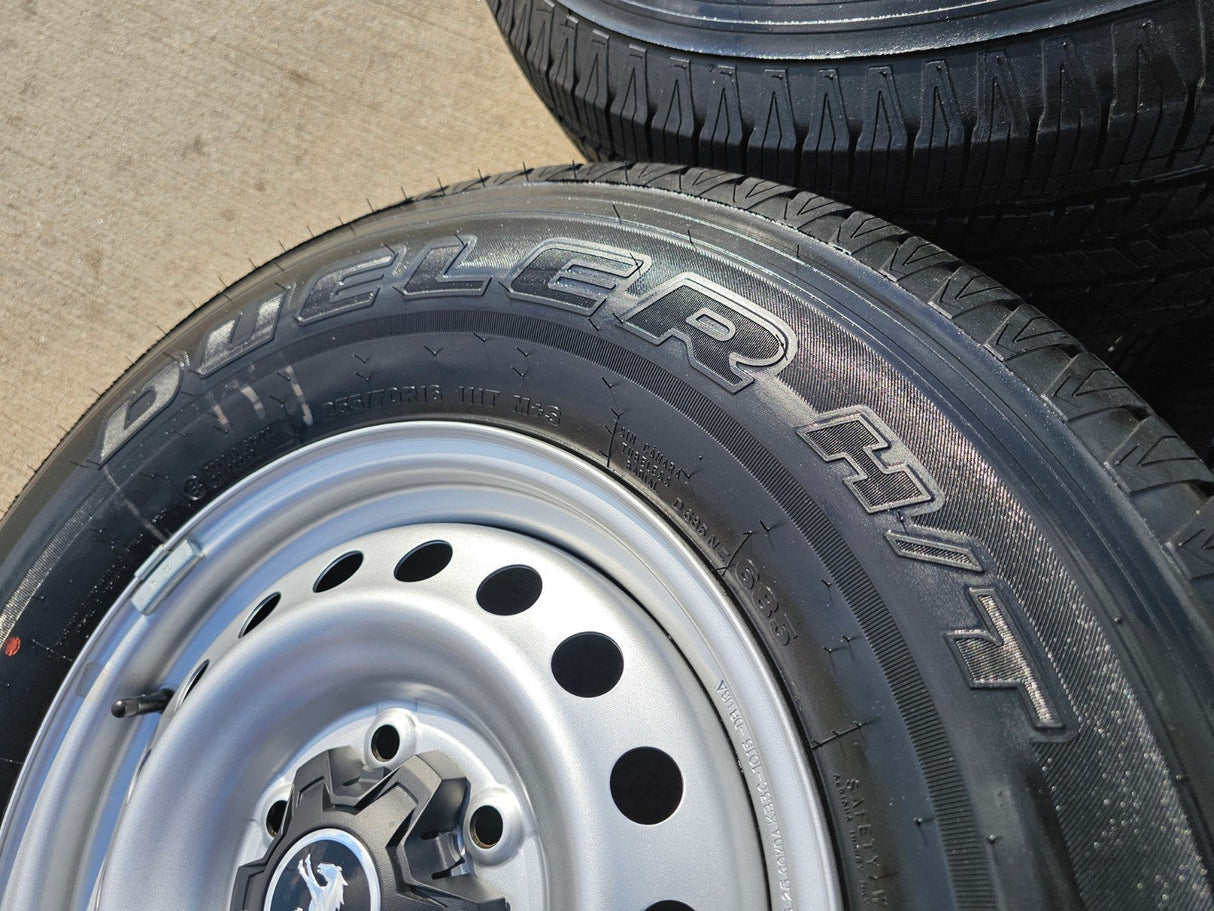 16" Ford Bronco steel wheels rims tires 10226 Ranger 2023 2024 2025 2026 NEW Texas Truck Tire