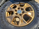 18" Lexus GX550 OEM 10544 wheels rims BRONZE Toyota Land Cruiser Tundra NEW Texas Truck Tire
