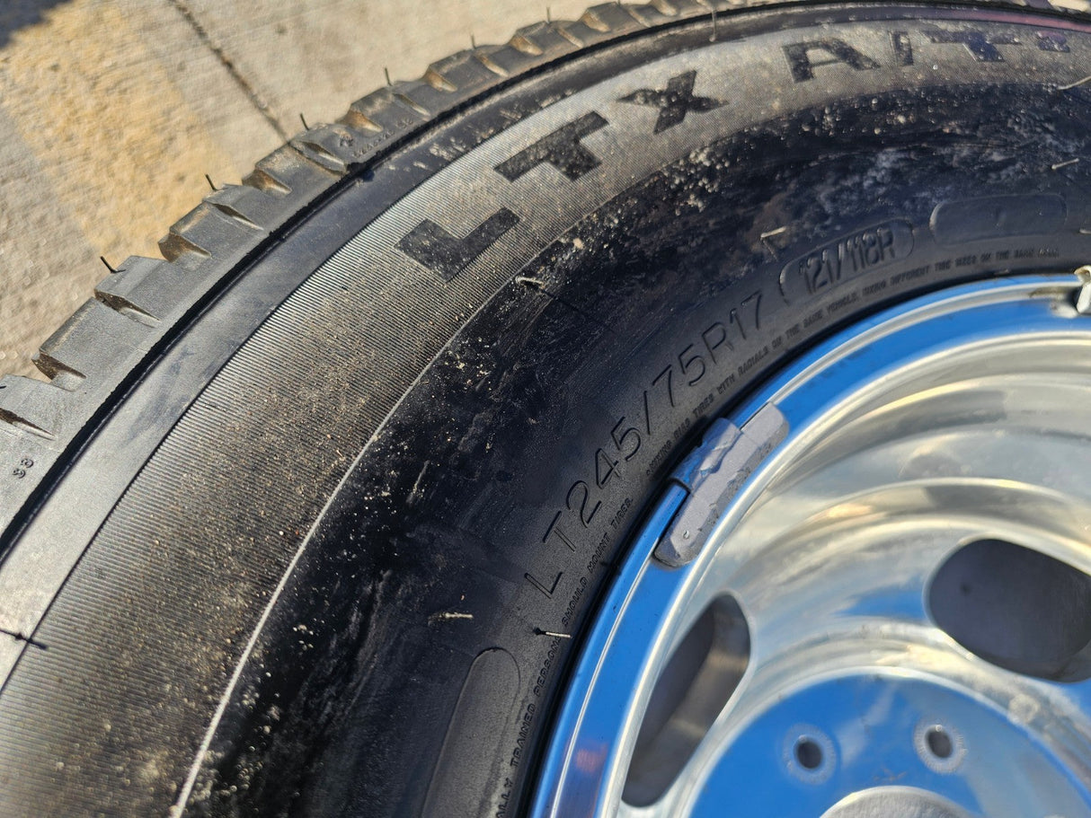 17" Ford F-350 Dually OEM rim wheel 10478 tire MICHELIN NEW Texas Truck Tire