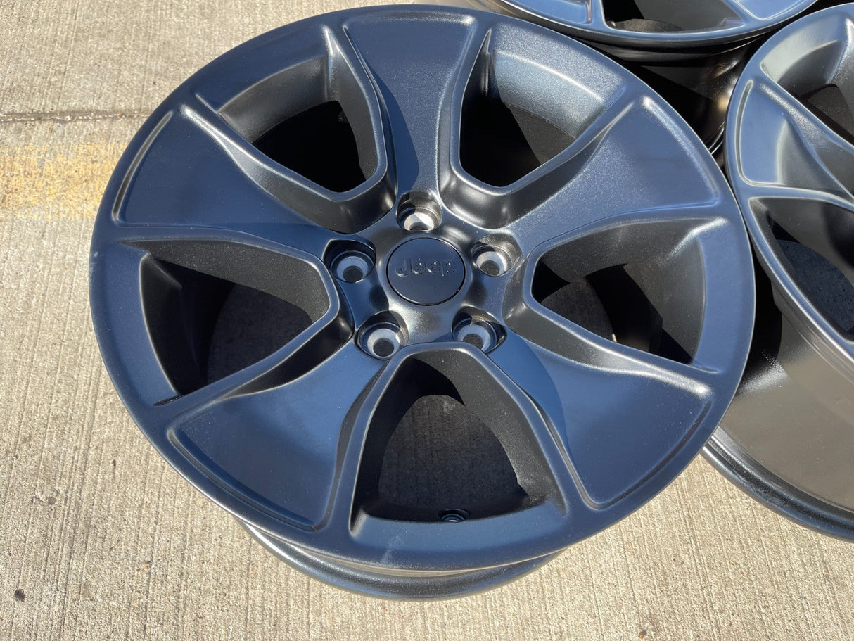 (5) 17" Jeep Wrangler Rubicon OEM 96226 wheels rims Gladiator NEW Texas Truck Tire