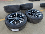 21" Bentley Bentayga OEM wheels rims black Mulliner Continental Flying Spur GT Texas Truck Tire