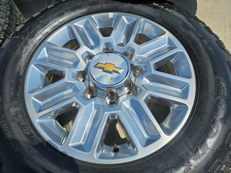 20" Chevy Silverado High Country LTZ 2500 3500 OEM 14124 wheels rims tires NEW Texas Truck Tire