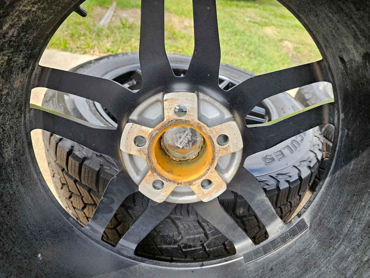 20" 20x9 NICHE Methos M194 Jeep Wrangler wheels rims 5x114.3 5x4.5 Texas Truck Tire