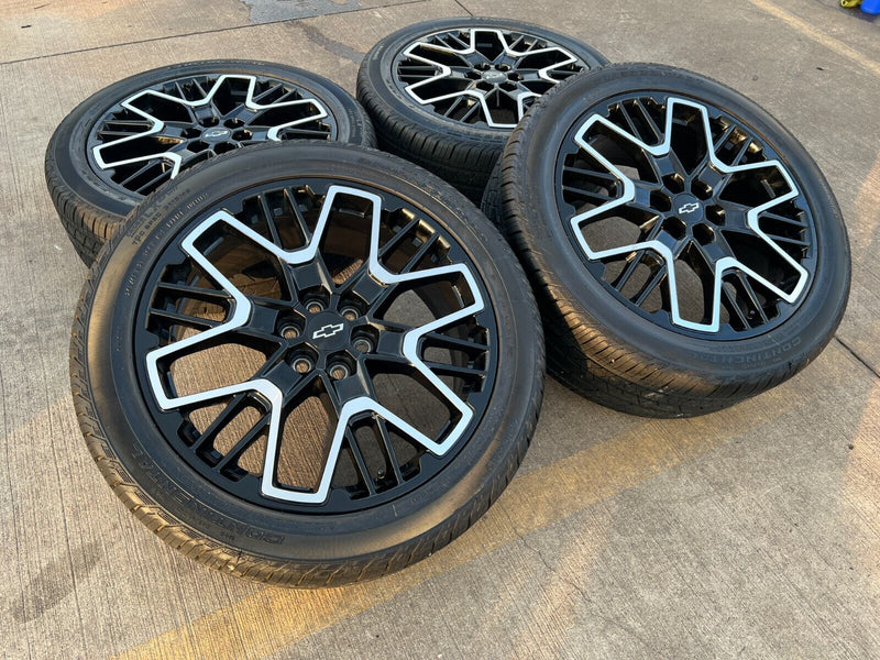 21" Chevy Blazer RS 2022 2023 GMC Acadia OEM 95471 Wheels ONLY rims Traverse NEW Texas Truck Tire