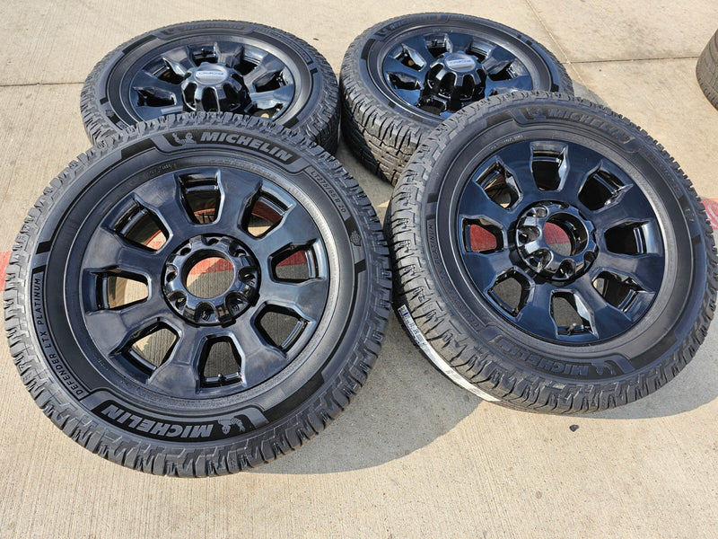20" Ford F-250 F-350 OEM 10101 rims wheels NEW MICHELIN PLATINUM Texas Truck Tire