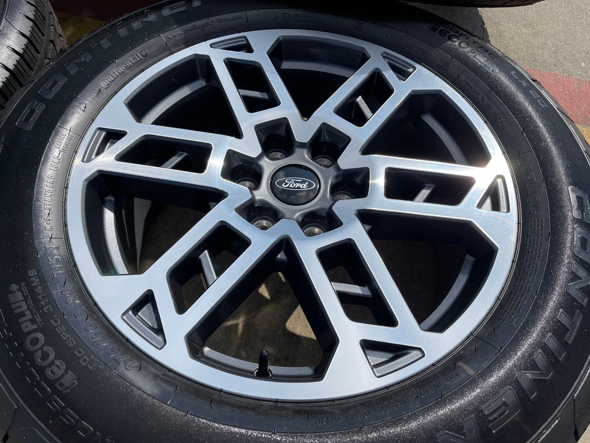 20" Ford F-150 LARIAT OEM 94219 rims wheels Expedition 2026 CONTINENTAL NEW Texas Truck Tire