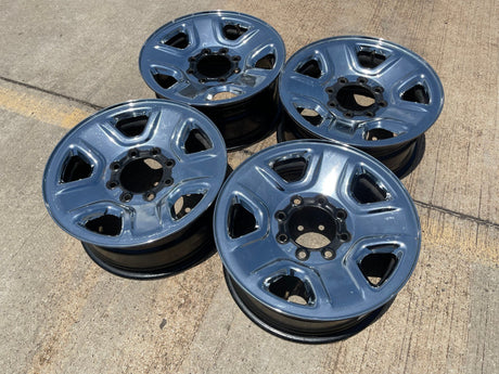 18" Dodge Ram 2500 3500 STEEL chrome OEM 2473 wheels rims Texas Truck Tire