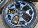 17" Subaru XV Crosstrek OEM 68855 wheels rims tires 2022 2023 2024 2025 2026 NEW Texas Truck Tire