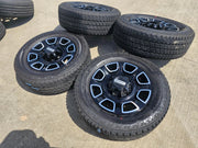 20" Ford F-250 F-350 OEM Lariat Platinum wheels rims 10486 tires 2024 2025 Texas Truck Tire