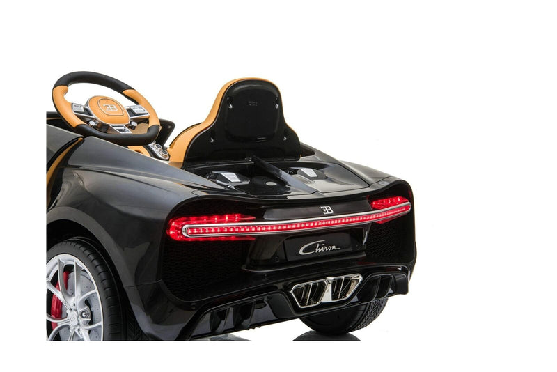 DAKOTT Bugatti Chiron Electric Ride-On Vehicle in Sleek Black