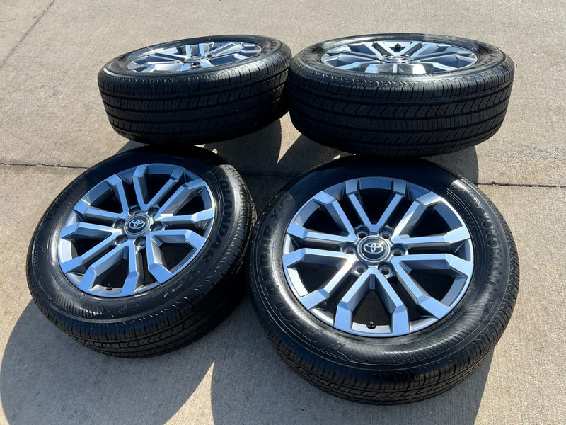 20" Toyota 4Runner TRD OEM wheels rims Land Cruiser Tundra Sequoia 2025 2026 NEW Texas Truck Tire