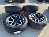 20" Dodge Ram 1500 OEM 94059 Laramie wheels rims 68583860AA 2024 2025 2026 Texas Truck Tire