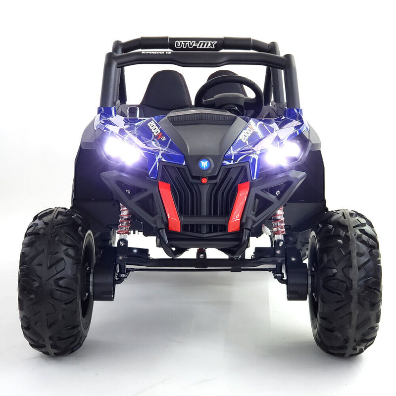Electric Ride-On Buggy with Remote Control - 2 Seater ATV for Kids, 200W 24V Battery-Powered Car