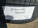22" Dodge Ram 1500 OEM Laramie rims wheels tires 2685 GOODYEAR NEW Texas Truck Tire