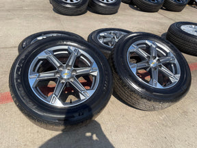 18" Chevy Blazer Traverse GMC Acadia OEM 14083 wheels rims tires NEW Texas Truck Tire