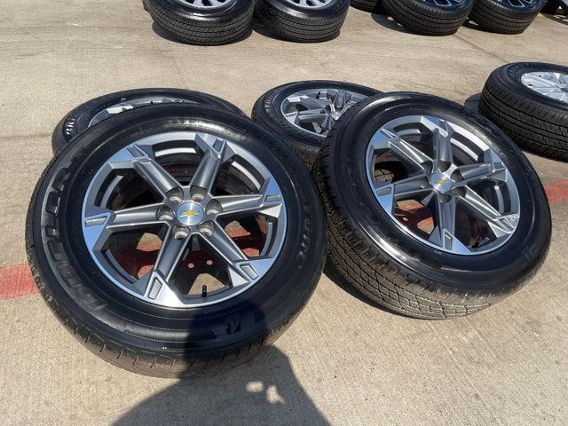 18" Chevy Blazer Traverse GMC Acadia OEM 14083 wheels rims tires NEW Texas Truck Tire