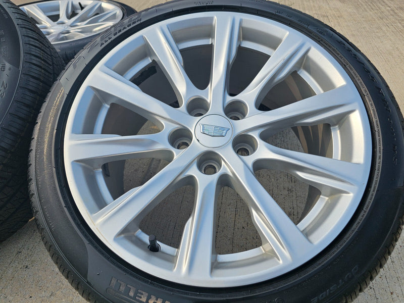 18" Cadillac CT5 Platinum wheels rims OEM 4836 tires 2023 2024 2025 2026 NEW Texas Truck Tire
